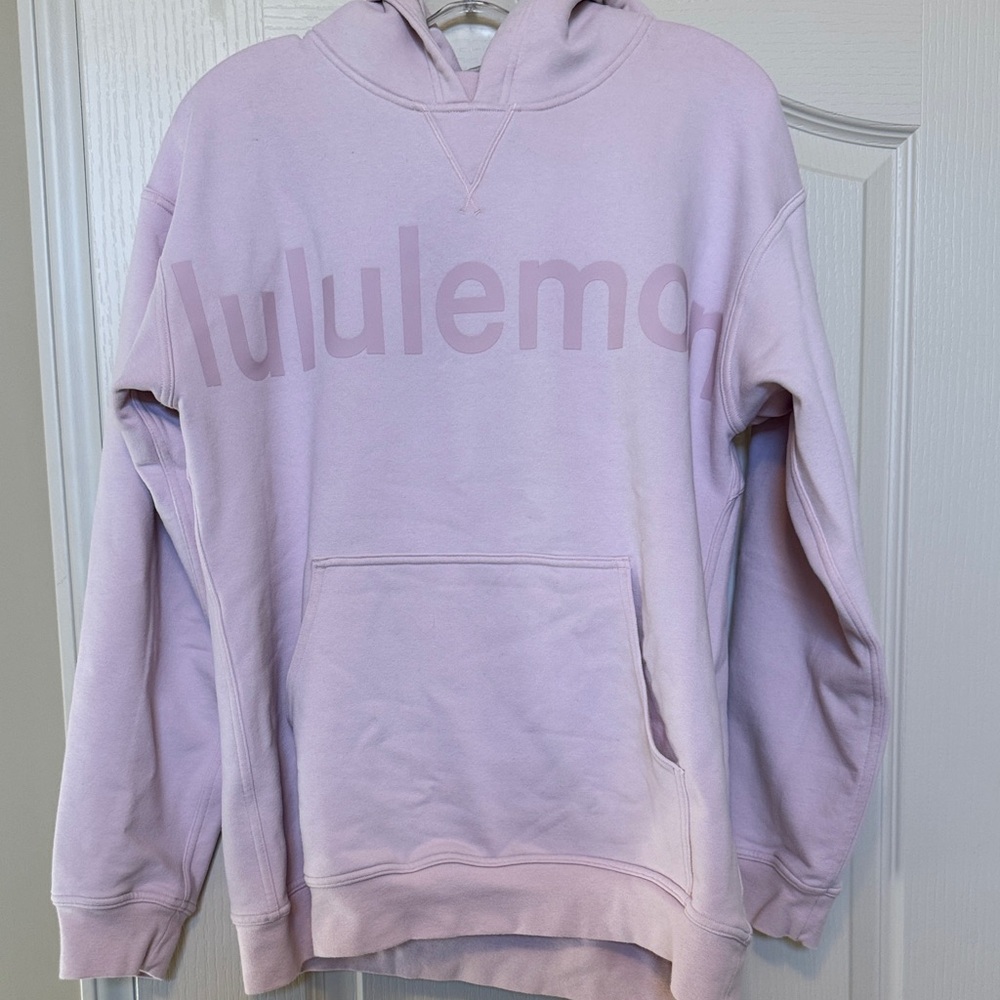 lululemon athletica Lavender Logo Hoodie